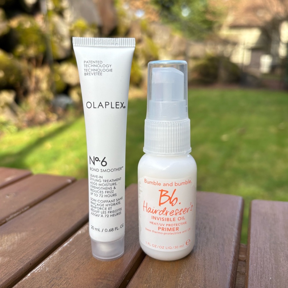 Haircare Duo OLAPLEX No. 6 Bond Smoother & BUMBLE & BUMBLE Invisible Oil